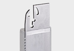 Imballaggi in plastica per utensili per troncatura e scanalatura Soluzioni di imballaggio in plastica per utensili per troncatura e scanalatura.