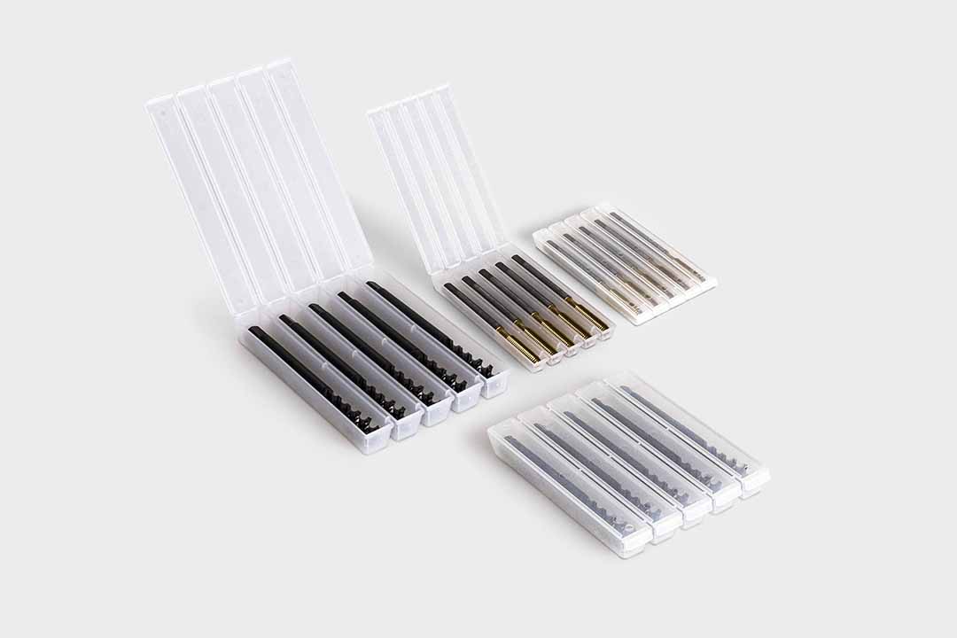 Gruppo di FivePack Diverso sistema di confezionamento FivePack.