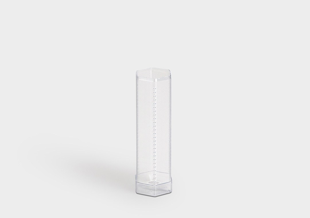 Tubo per imballaggio HexPack HexPack: tubo esagonale di protezione dell'imballaggio con regolazione della lunghezza a cricchetto.